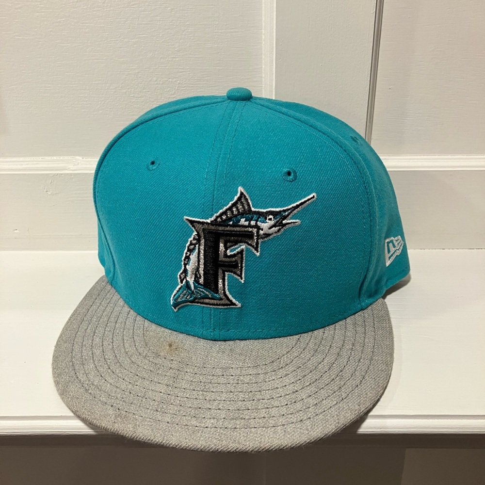 Classic Marlins Fitted Hat